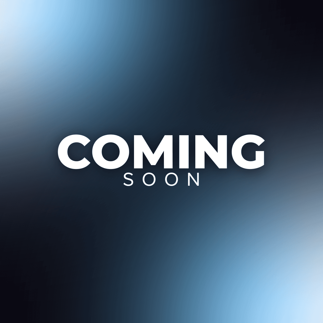 Coming soon brand mark.